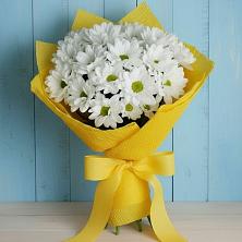 Букет цветов из:  Хризантемы в Майский