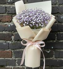 Букет цветов из:  Гипсофила в Майский