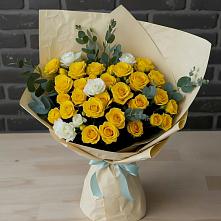 Букет цветов из:  Розы #REPLACE_PRED# Майский