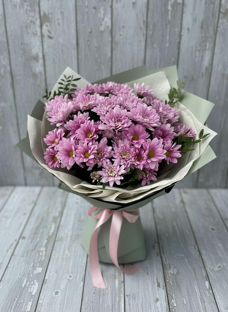 Букет цветов из: Хризантемы в Майский