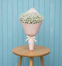 Букет цветов из:  Гипсофила в Майский