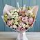 Букет цветов из: Альстромерии и Розы в Майский