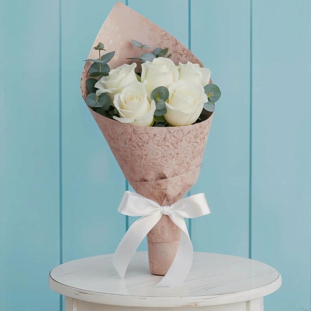 Букет цветов из: Розы в Майский