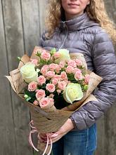 Букет цветов из:  Розы #REPLACE_PRED# Майский