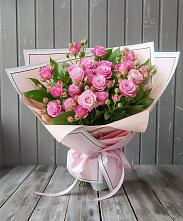 Букет Розовый кустик #REPLACE_PRED# Майский