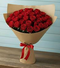 Букет Красные розы Милано в Майский