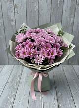Букет цветов из:  Хризантемы в Майский