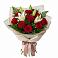 Букет цветов из: Лилии и Розы в Майский