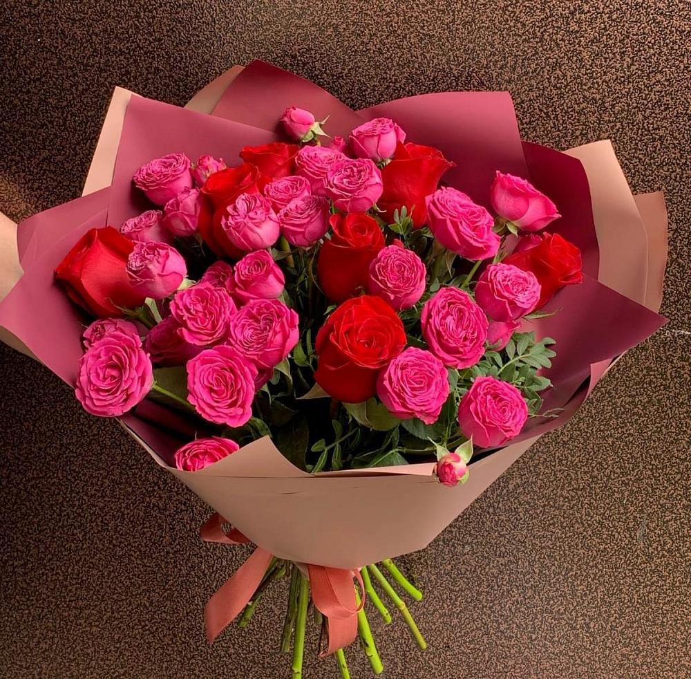 Букет В объятьях нежности в Майский