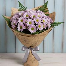 Букет цветов из:  Хризантемы в Майский