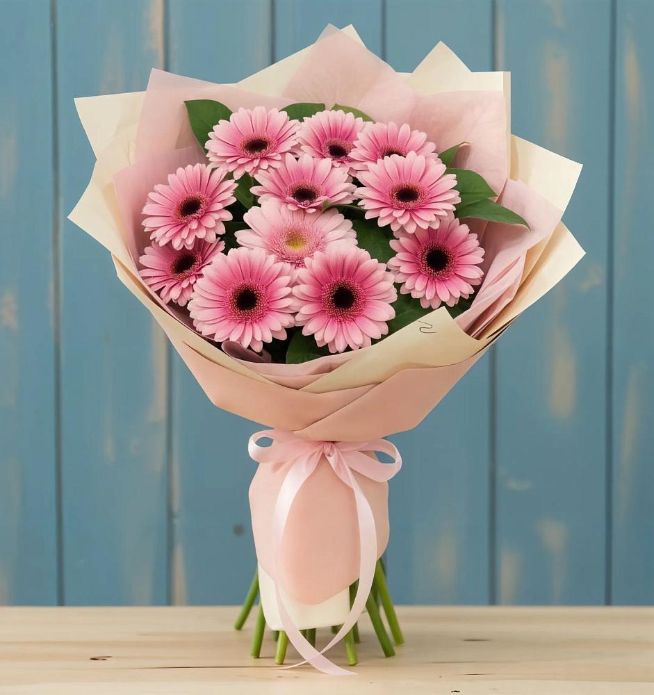 Букет цветов из: Герберы в Майский