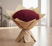 Букет 101 Красная роза в Майский