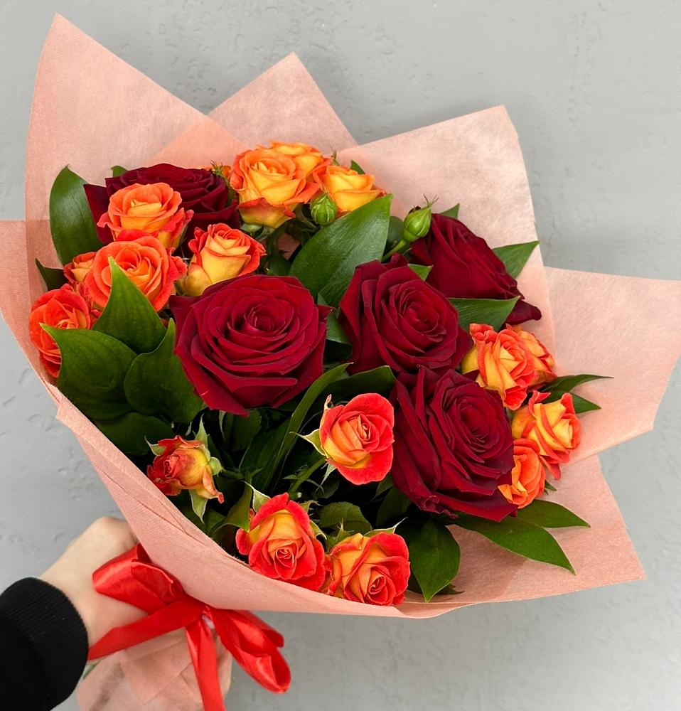 Букет Любовь и восторг в Майский