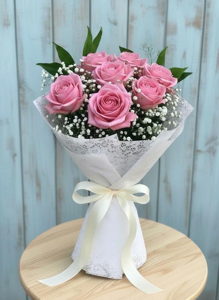 Букет цветов из: Розы в Майский