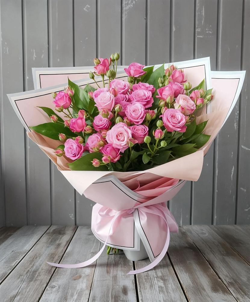 Букет Розовый кустик в Майский