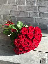 Букет Красные розы Фридом #REPLACE_PRED# Майский