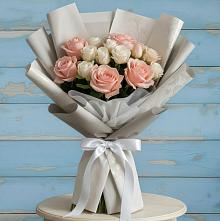 Букет цветов из:  Розы #REPLACE_PRED# Майский