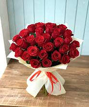 Букет 29 Красных роз в Майский