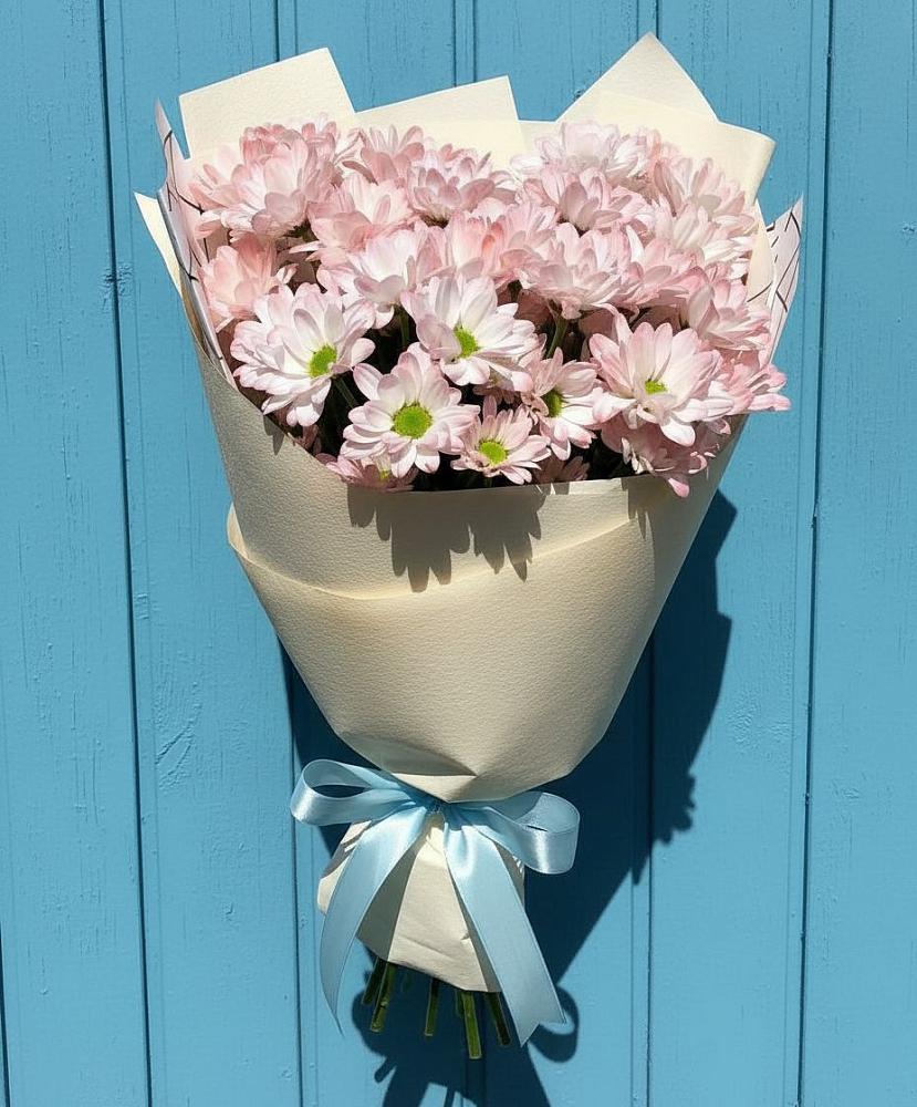 Букет цветов из: Хризантемы в Майский