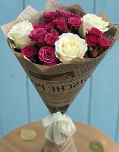Букет цветов из:  Розы в Майский