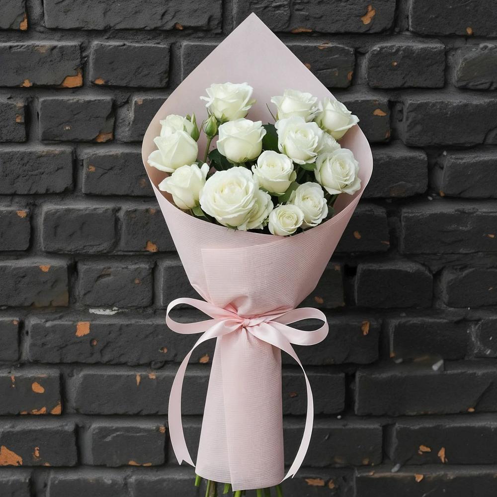 Букет цветов из: Розы в Майский