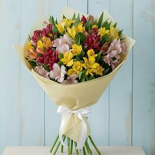 Букет цветов из:  Альстромерии в Майский