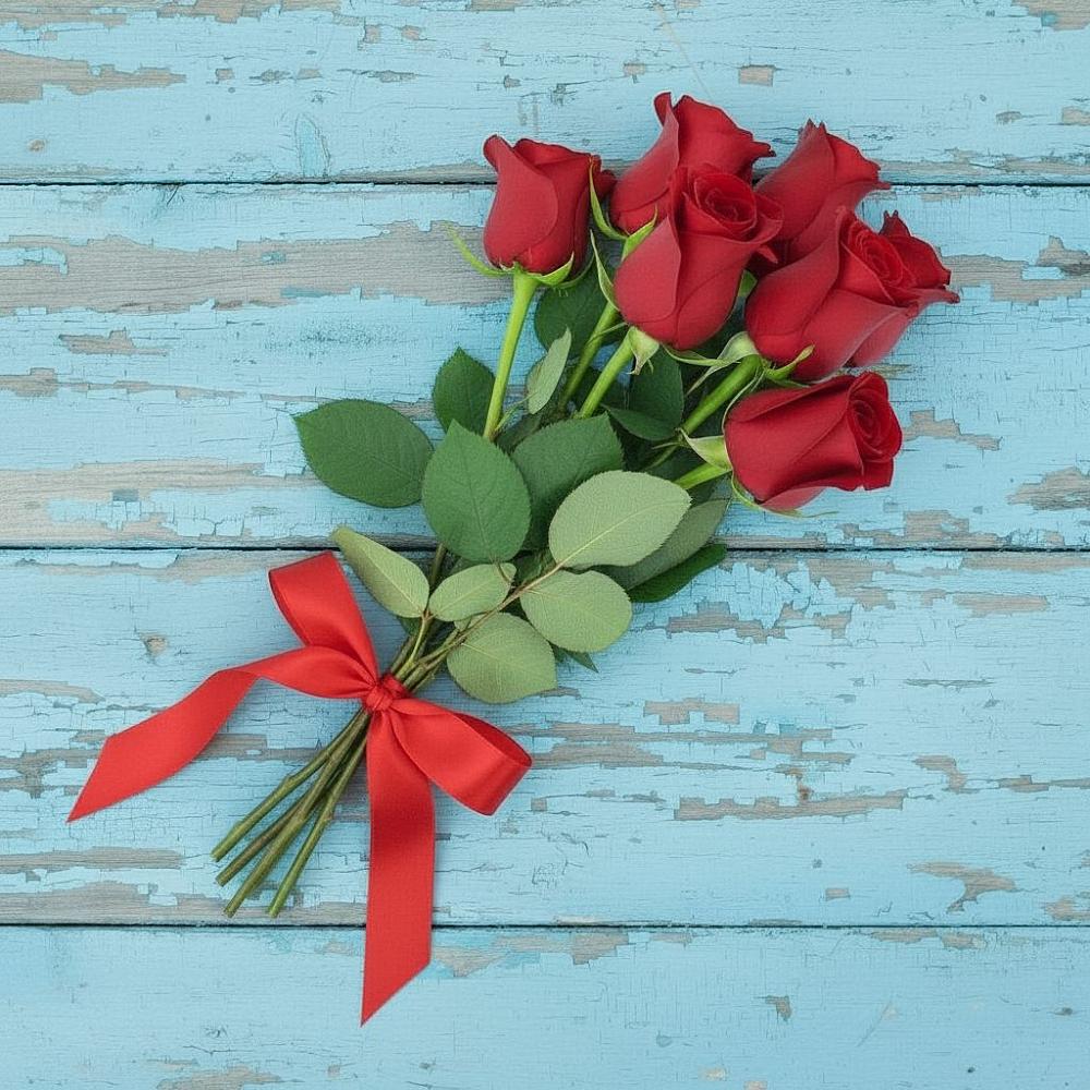 Букет Красные розы в Майский