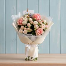 Букет цветов из:  Розы #REPLACE_PRED# Майский