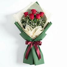 Букет цветов из:  Розы в Майский