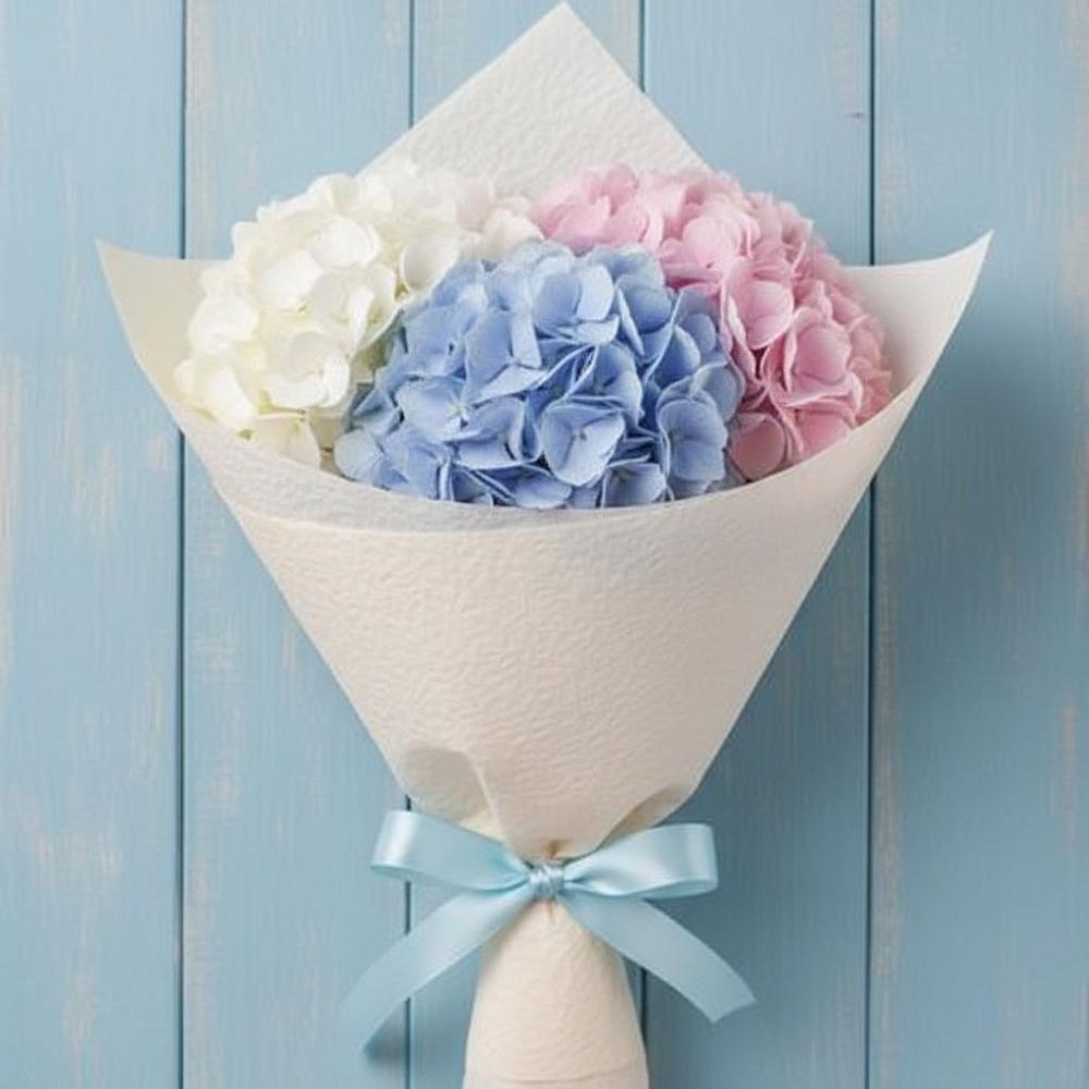 Букет цветов из: Гортензия в Майский